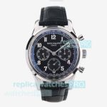 TW Factory Swiss Replica Patek Philippe Complications 7750 Chronograph Blue Dial Watch 